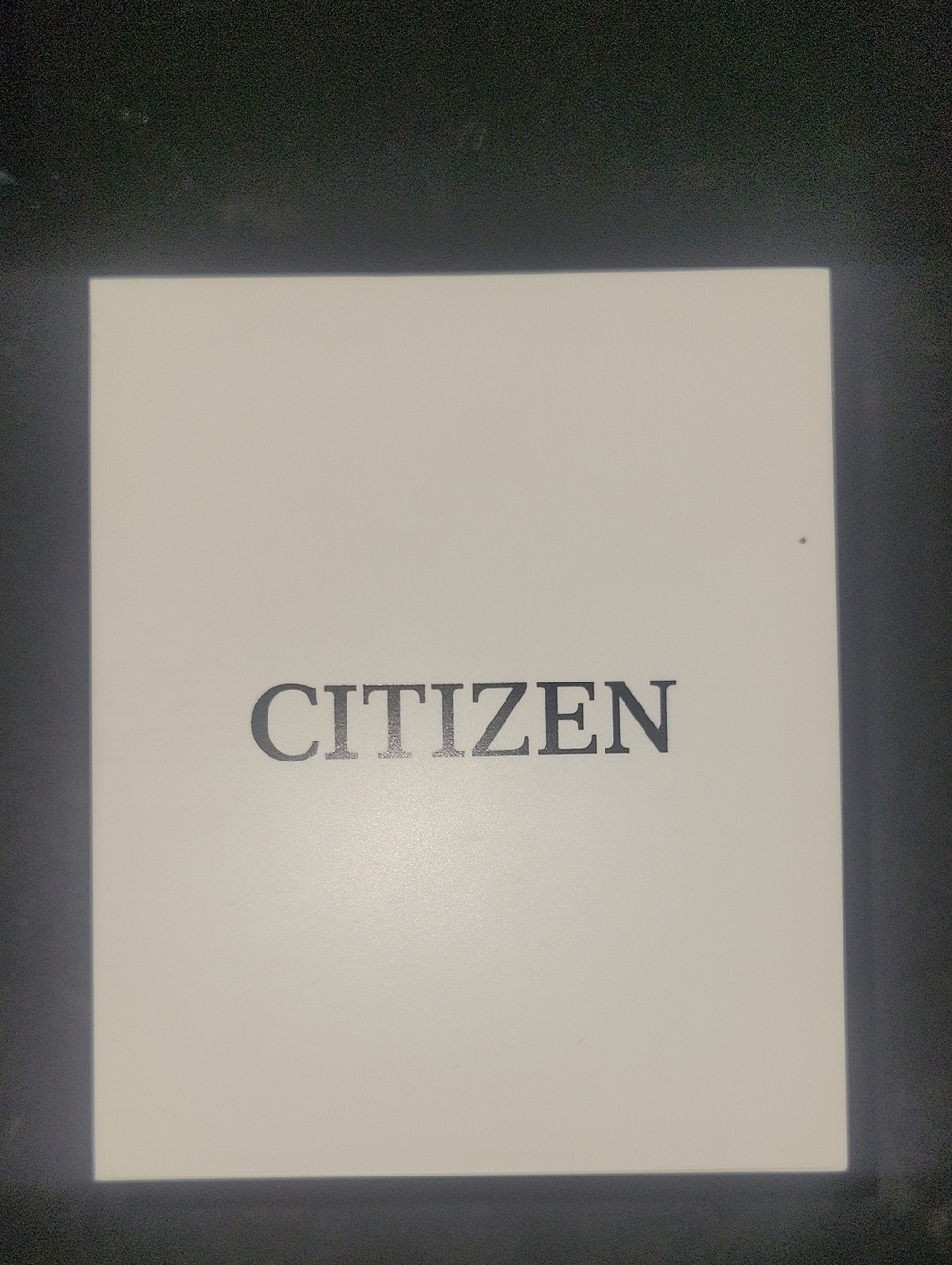 Citizen White Men's Accessory Box
